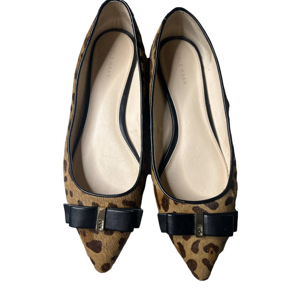 Cole Haan Cheetah Print Flats Size 9.5